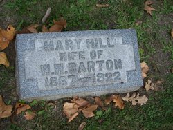 Mary <I>Hill</I> Barton 