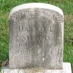 Harold LeRoy Stevens 