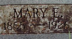 Mary E <I>Spencer</I> Morris 