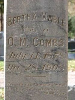 Bertha Mabel Combs 