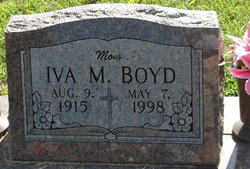 Iva May <I>Spurgeon</I> Boyd 