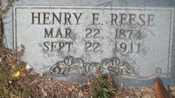 Henry E Reese 