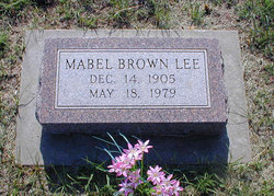 Mabel <I>Brown</I> Lee 