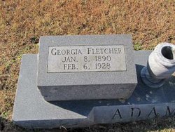 Georgia Beatrice <I>Fletcher</I> Adams 