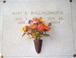 Mary Elizabeth <I>Ewell</I> Hollingsworth 