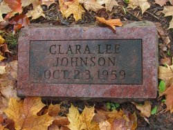 Clara Lee Johnson 