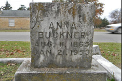 Anna <I>Stroud</I> Buckner 