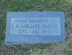 Infant Daughter Barlow 