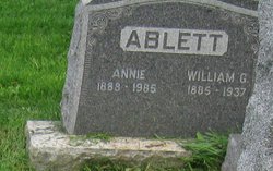 Annie <I>Coupe</I> Ablett 