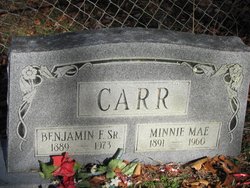 Minnie Mae <I>Reynolds</I> Carr 