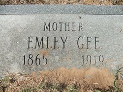 Emily C. “Millie” <I>Springer</I> Gee 