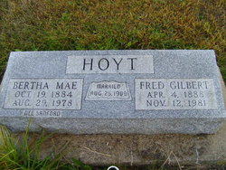 Bertha Mae <I>Sanford</I> Hoyt 