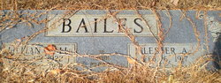 Lillian Valerie “Lillie” <I>Hall</I> Bailes 
