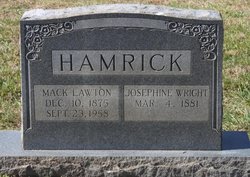 Mack Lawton Hamrick 