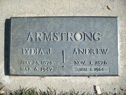 Lydia Ann Kisten <I>Johnson</I> Armstrong 