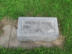 Mattie E. <I>Merrick</I> Banks 