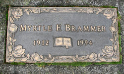 Myrtle Florence <I>Olson</I> Brammer 