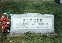 Mary P <I>Rock</I> Badger 