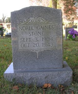 Noble Gaines Stone 