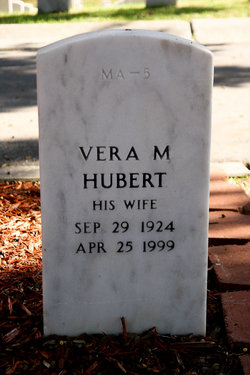 Vera M <I>Anderson</I> Hubert 