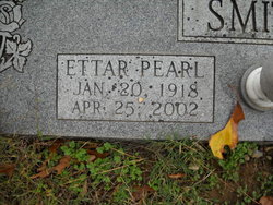 Ettar Pearl <I>Carroll</I> Smith 