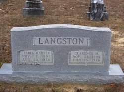 Clarence Marvin Langston 