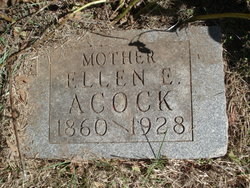 Ellen E <I>Lusk</I> Acock 