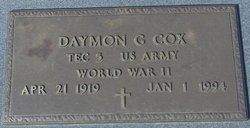 Daymon G “Uncle Bill” Cox 