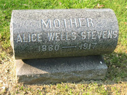 Alice Maud <I>Wells</I> Stevens 