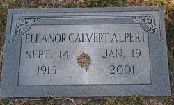 Eleanor Jane <I>Calvert</I> Alpert 