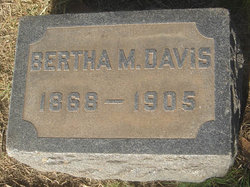 Bertha M. <I>Hilton</I> Davis 