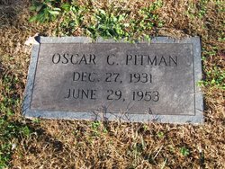 Oscar C Pitman 