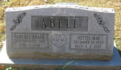 Carlisle Frank Abell 