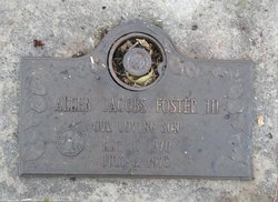 Alan Jacobs Foster III