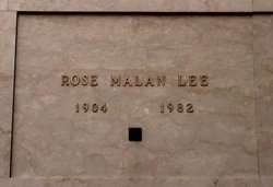 Rose <I>Malan</I> Lee 