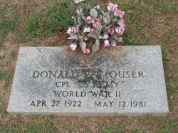 CPL Donald Wade Mouser 