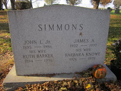 Barbara <I>Knowe</I> Simmons 