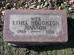 Ethel C. <I>Houghton</I> Hanson 