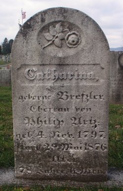 Catharina <I>Bressler</I> Artz 