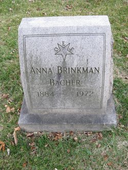Anna <I>Brinkman</I> Bacher 