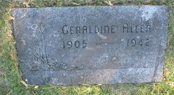 Alice Geraldine <I>Ross</I> Allen 