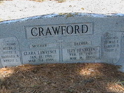 Clara Mae <I>Lawrence</I> Crawford 