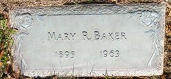 Mary R <I>Bratton</I> Baker 
