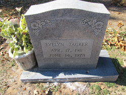 Evelyn <I>Snyder</I> Tacker 