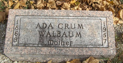 Ada <I>Crum</I> Walbaum 