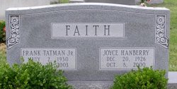 Franklin Tatman “Frank” Faith Jr.