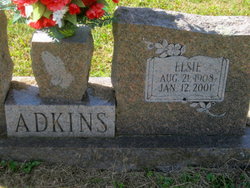 Elsie <I>Jackson</I> Adkins 