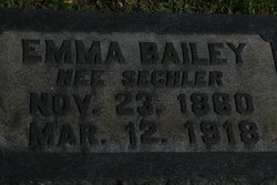 Emma <I>Sechler</I> Bailey 