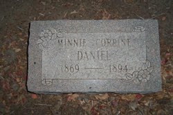 Minne Corrine <I>Grissom</I> Daniel 