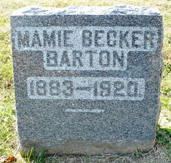 Mamie <I>Becker</I> Barton 